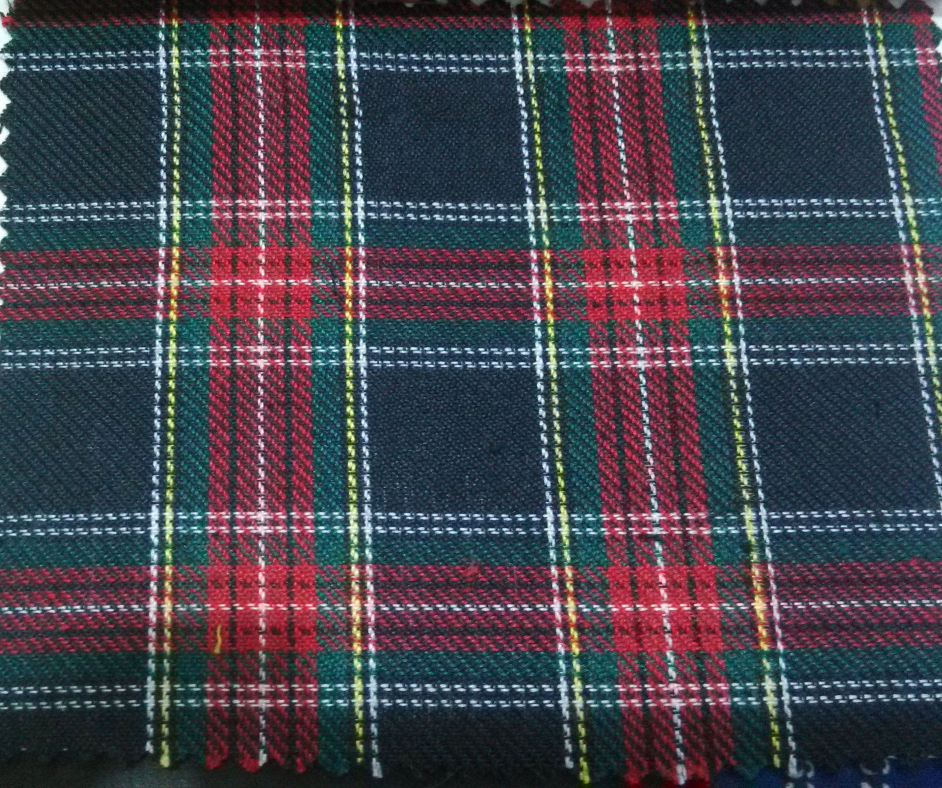 现货供应校苏格兰格子布 日韩风格 服校裤校裙色织tr格子面料