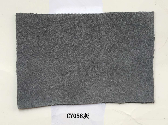 反绒皮 二层牛皮现货特卖翻毛皮料真皮面料 鞋材箱包牛反毛皮革