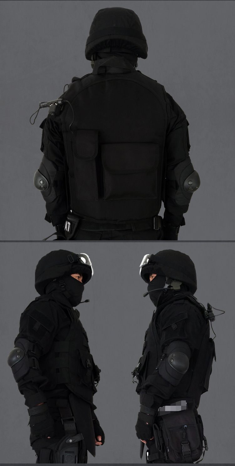 一件代发 升级版四合一飞虎队战术多功能马甲 cs野战背心