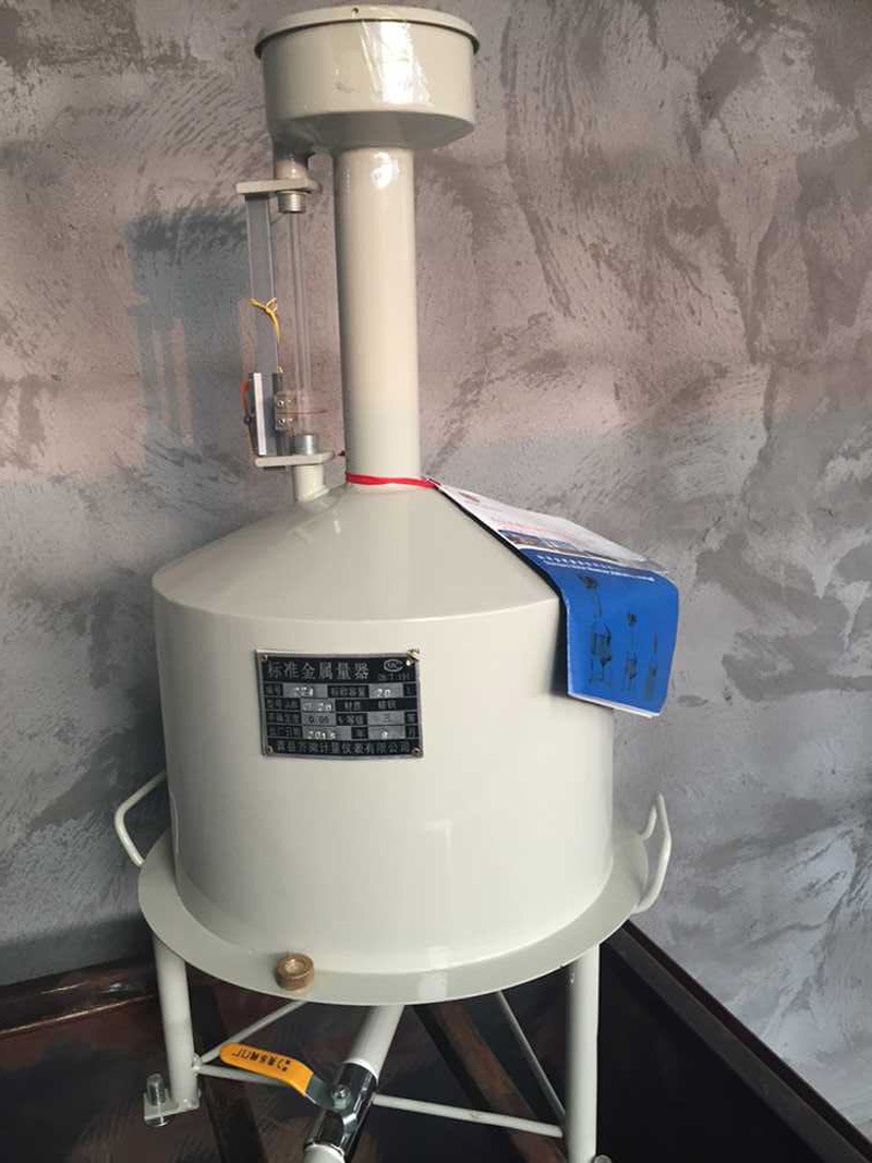 加油机校准桶10l20l手提式碳钢计量桶标准金属量器计量器计量罐