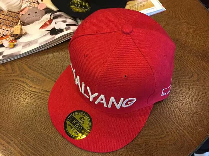 黄教主女神 杨颖angelababy同款halyang 刺绣嘻哈街舞帽子秋冬