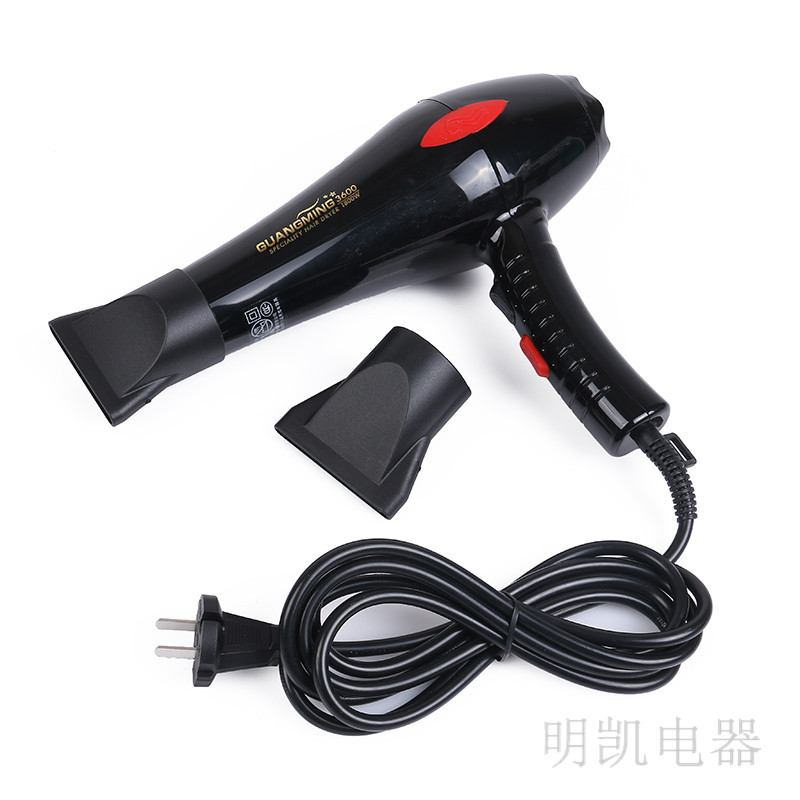 Nylon Shell Hair Dryer High-Power Four-Gear Adjustable Heating and Cooling Air Home Hair Dryer Bright 3600