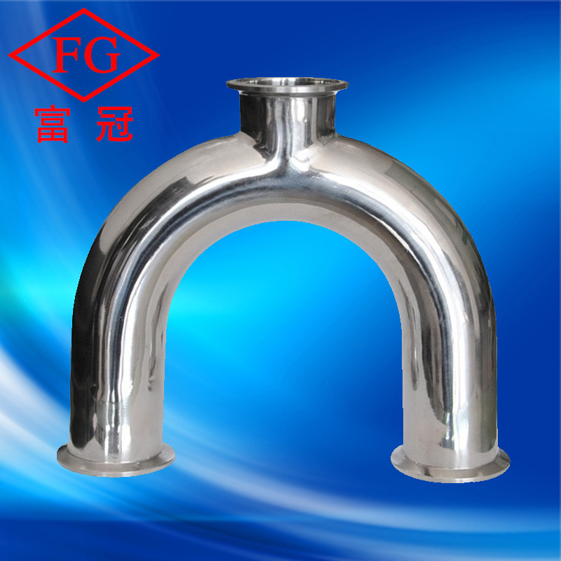卫生级304316l不锈钢快装u型三通不锈钢卫生级u型管质量保证