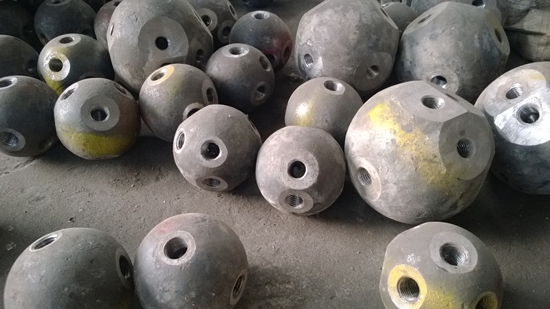 恒旭钢构网架配件 螺栓球