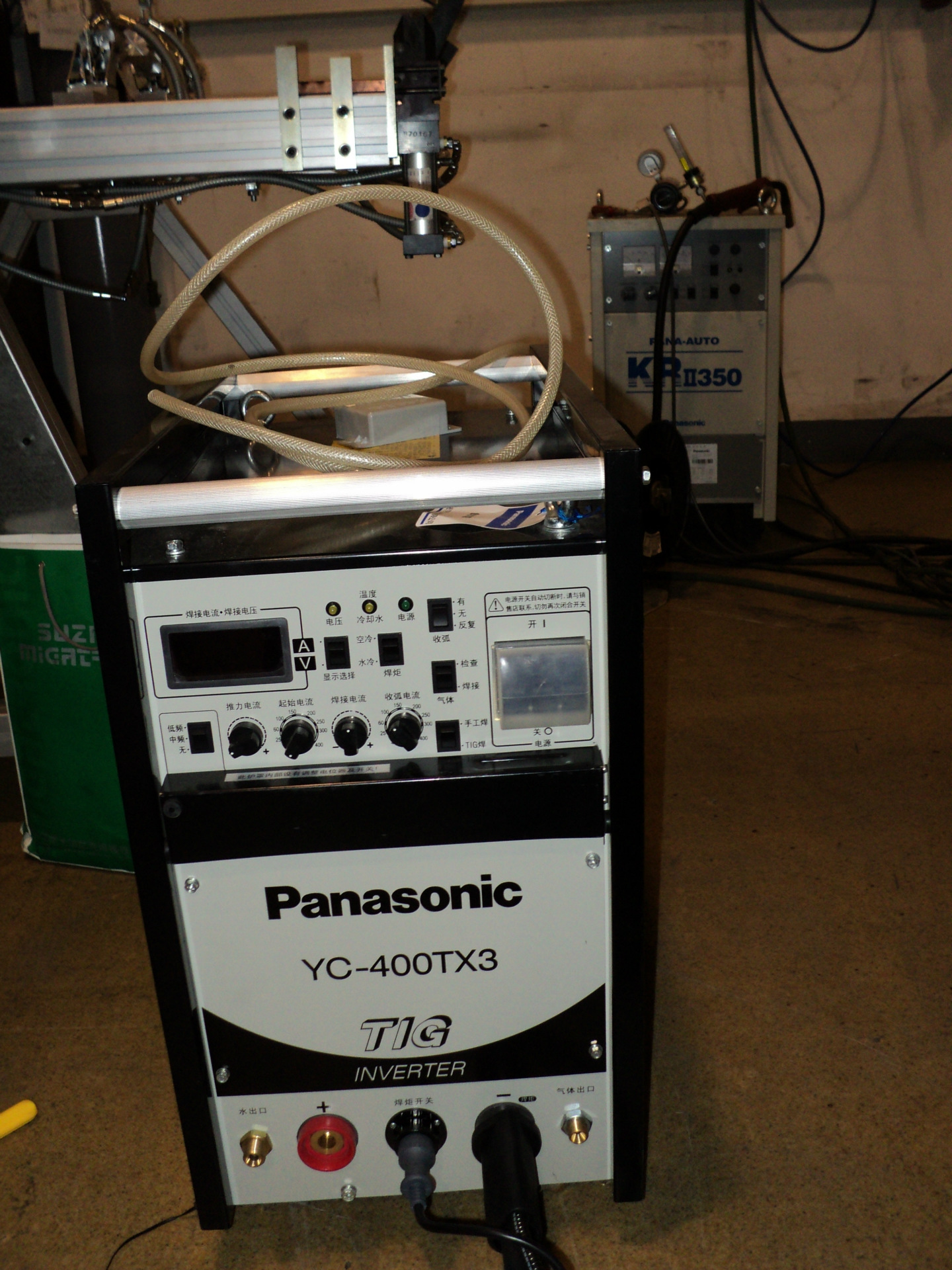 松下电焊机yc-400tx控制直流氩弧焊机yc-400tx