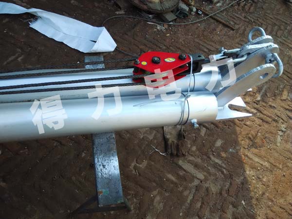 热销铝合金管式人字抱杆人字扒杆电力工具