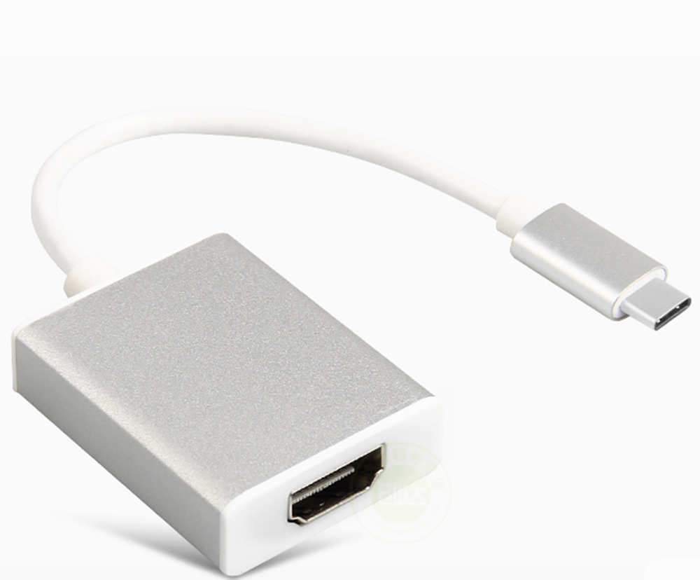usb3.1 type-c转hdmi mac book 接电视 usb3.1转hdmi转接器