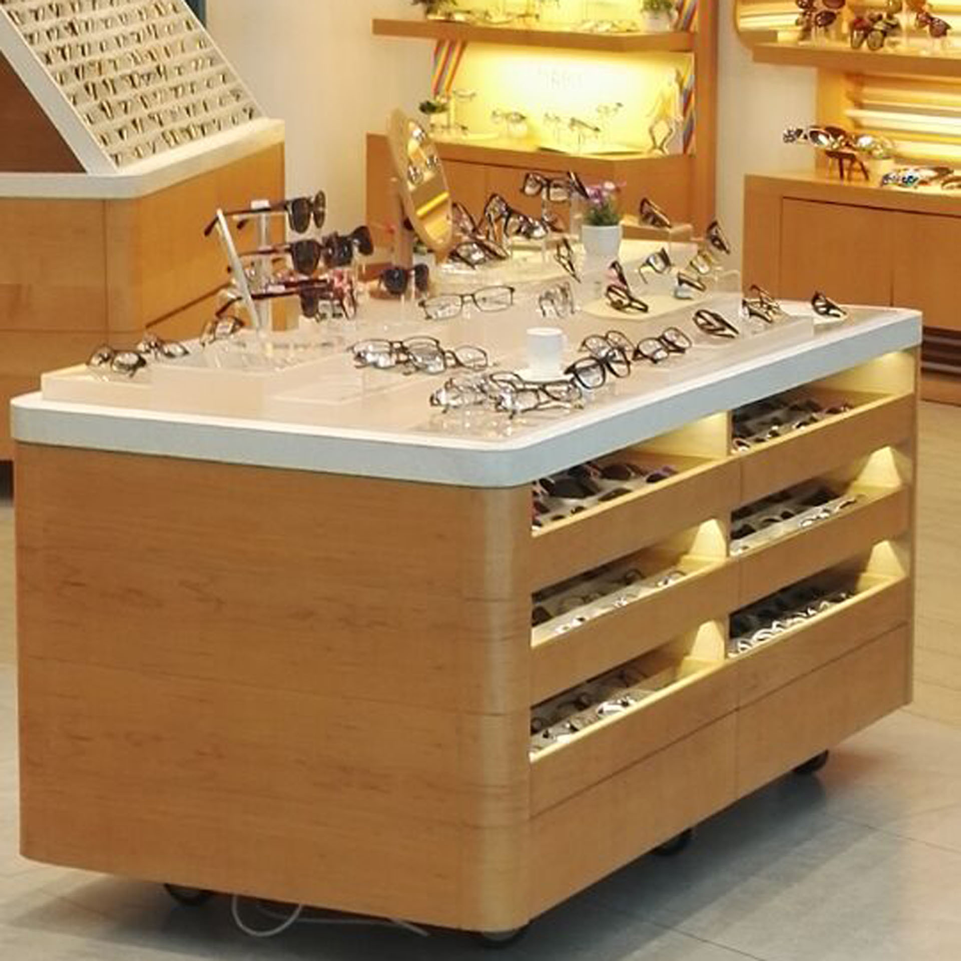 钛合金货架_北京厂家热销童装展示柜 木质组装展柜挂衣柜 钛合金服装