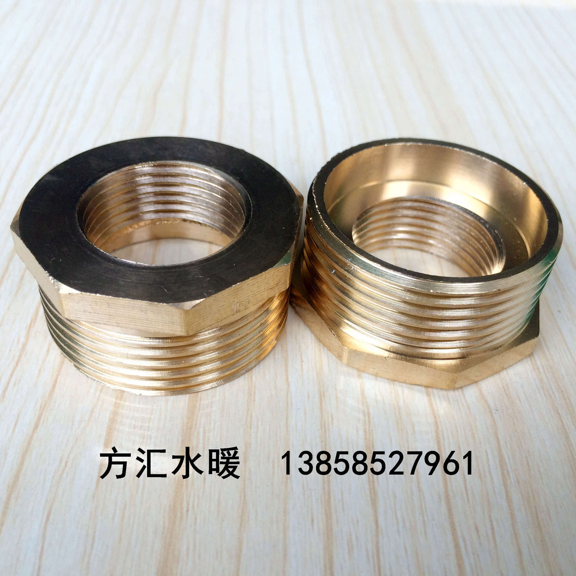 dn32外转6分内铜补心 变径内外丝 螺纹变径水管转接头 铜补心