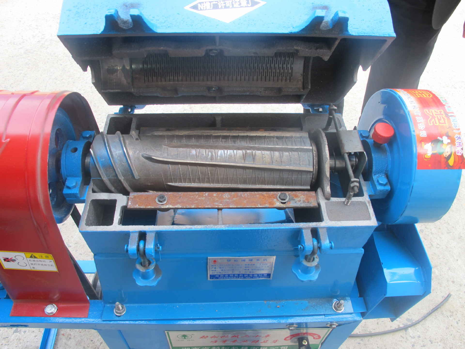 小型组合碾米机,劲松碾米机系列6nf-2.2型组合米机