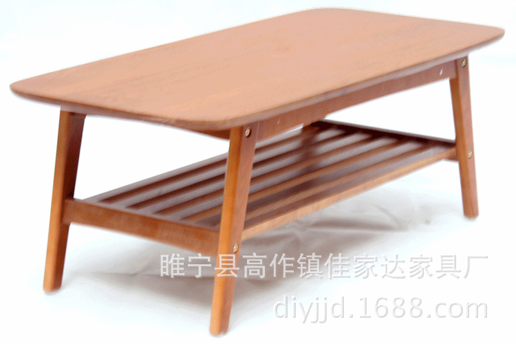 小户型日式圆角实木茶几厂家直销特价迷你茶几