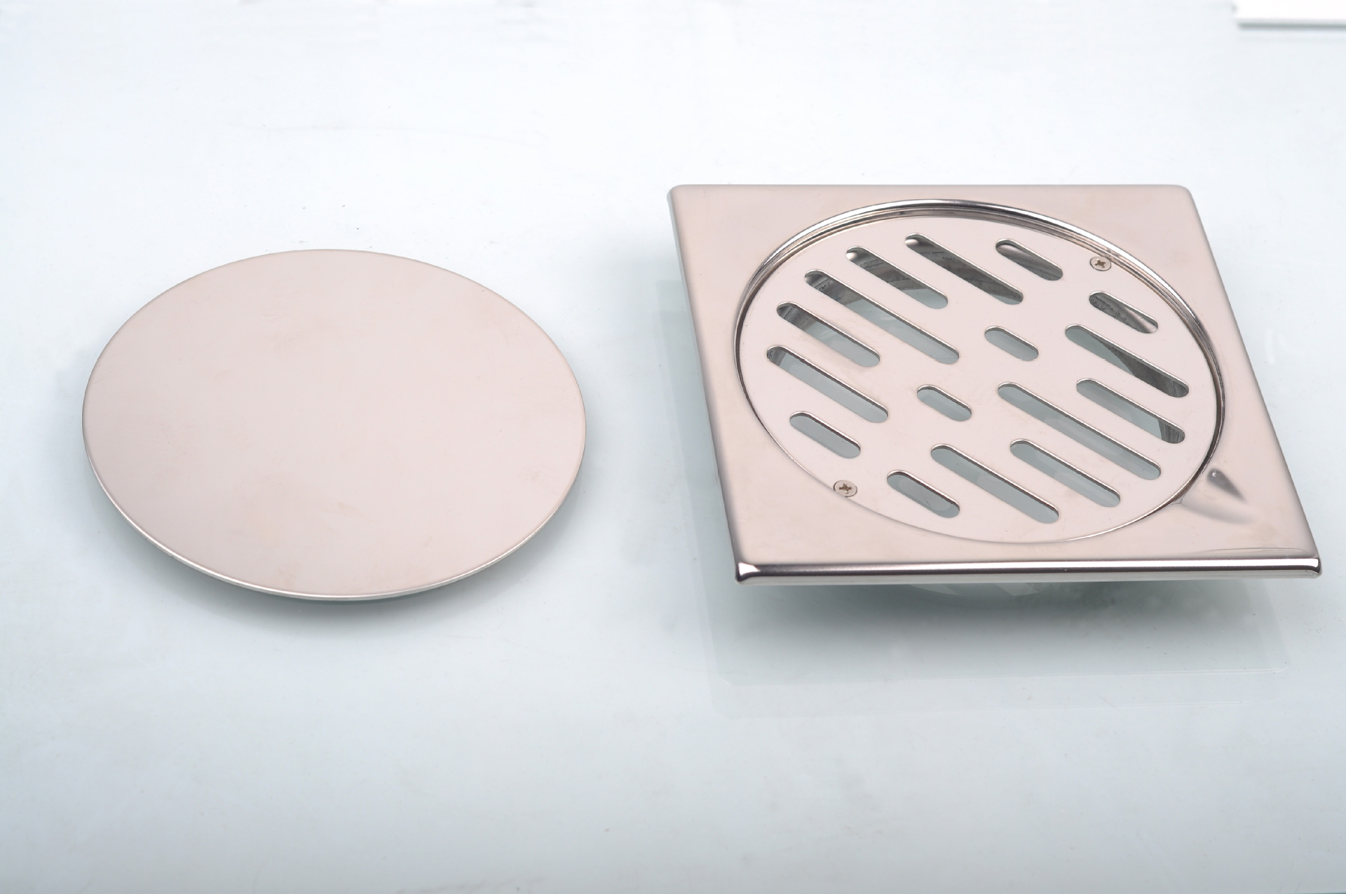 304不锈钢15厘米地漏 方形地漏 公共浴室户外大型排水器