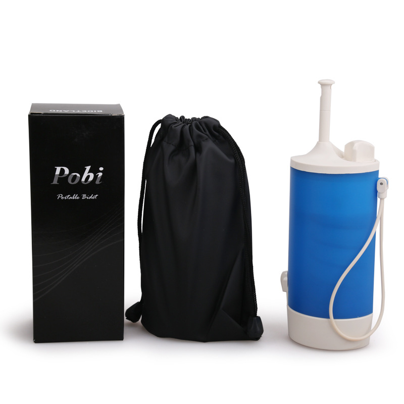 Pobi Portable Bidet Automatic Jet Hemorrhoids Health Faucet Potty Anal Rinsing Bottle