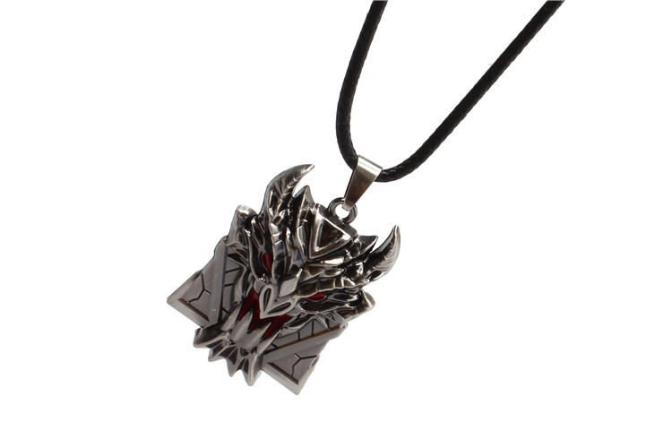 dx245英雄联盟 lol武器项链 费雷尔卓德之心 布隆盾牌挂件外贸批