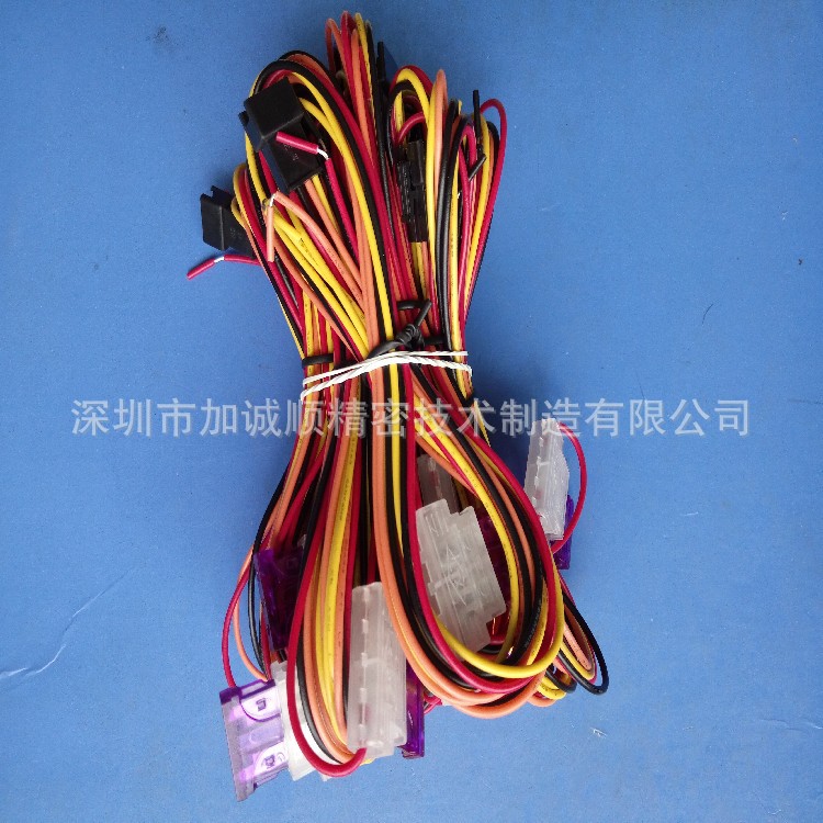 车载GPS定位仪电源线，端子线束