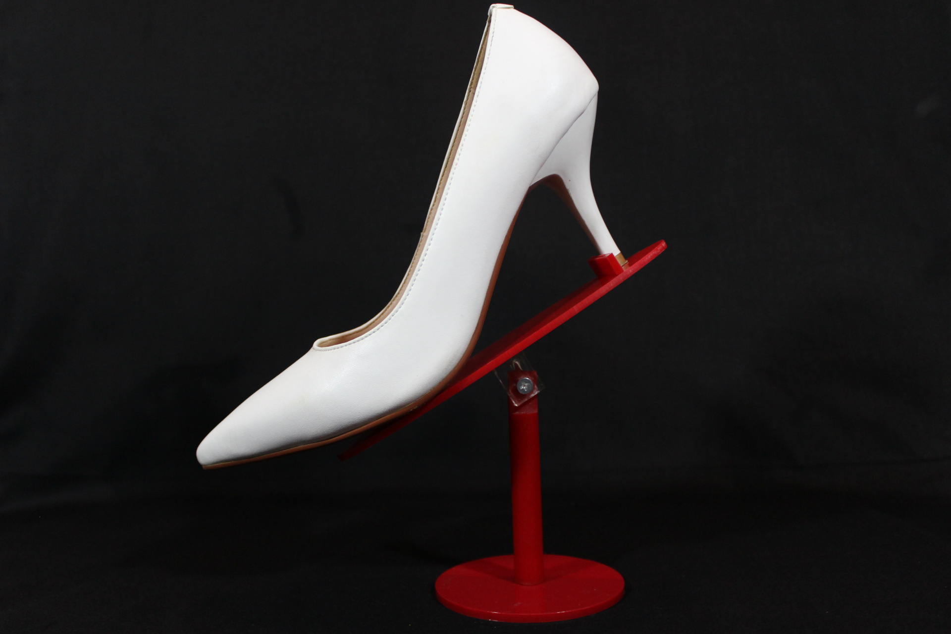 厂家直销亚克力有机玻璃调节架鞋托鞋展示架高跟鞋架鞋支架