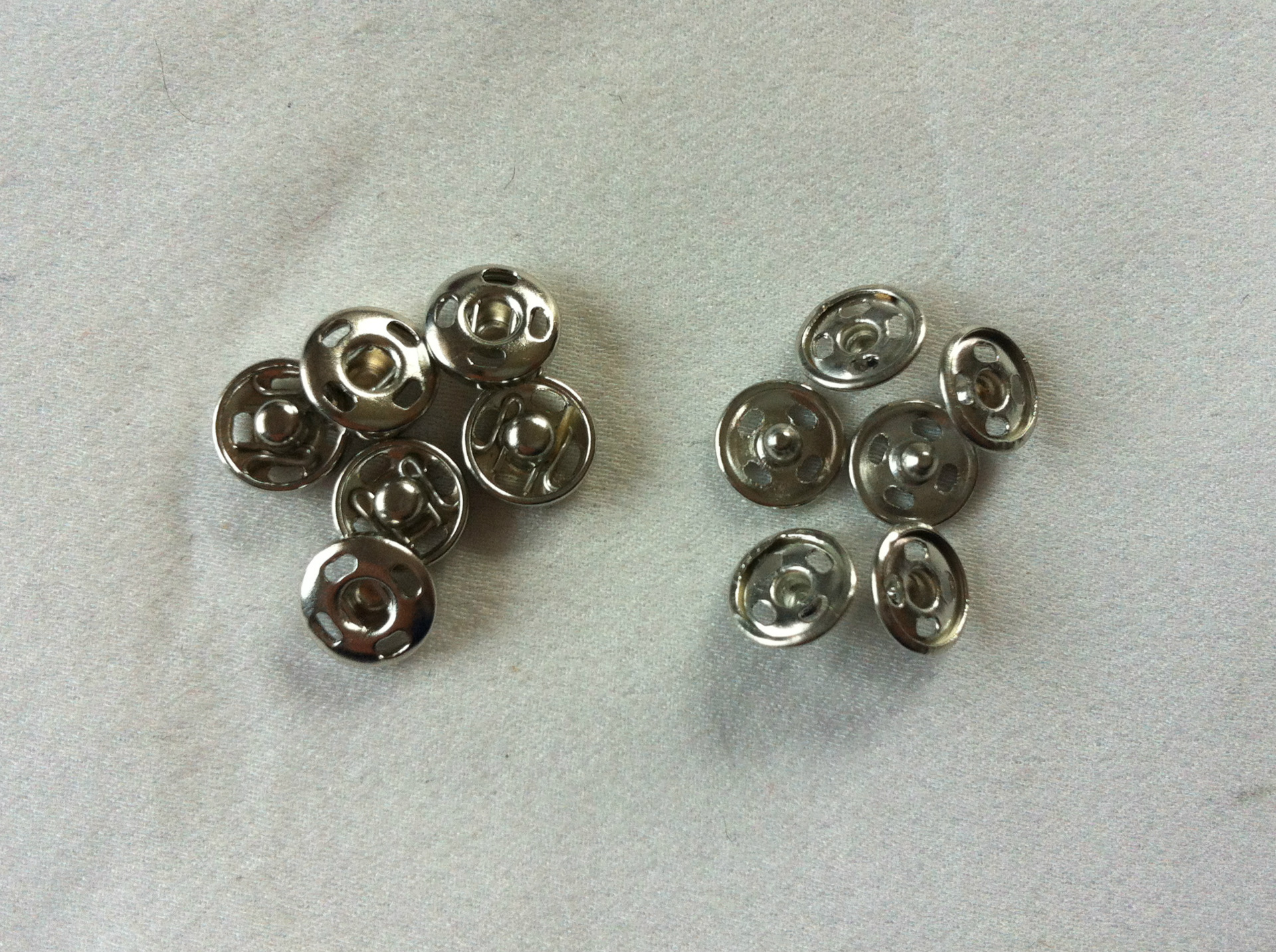 5mm最小号银色揿钮 按扣 小暗扣