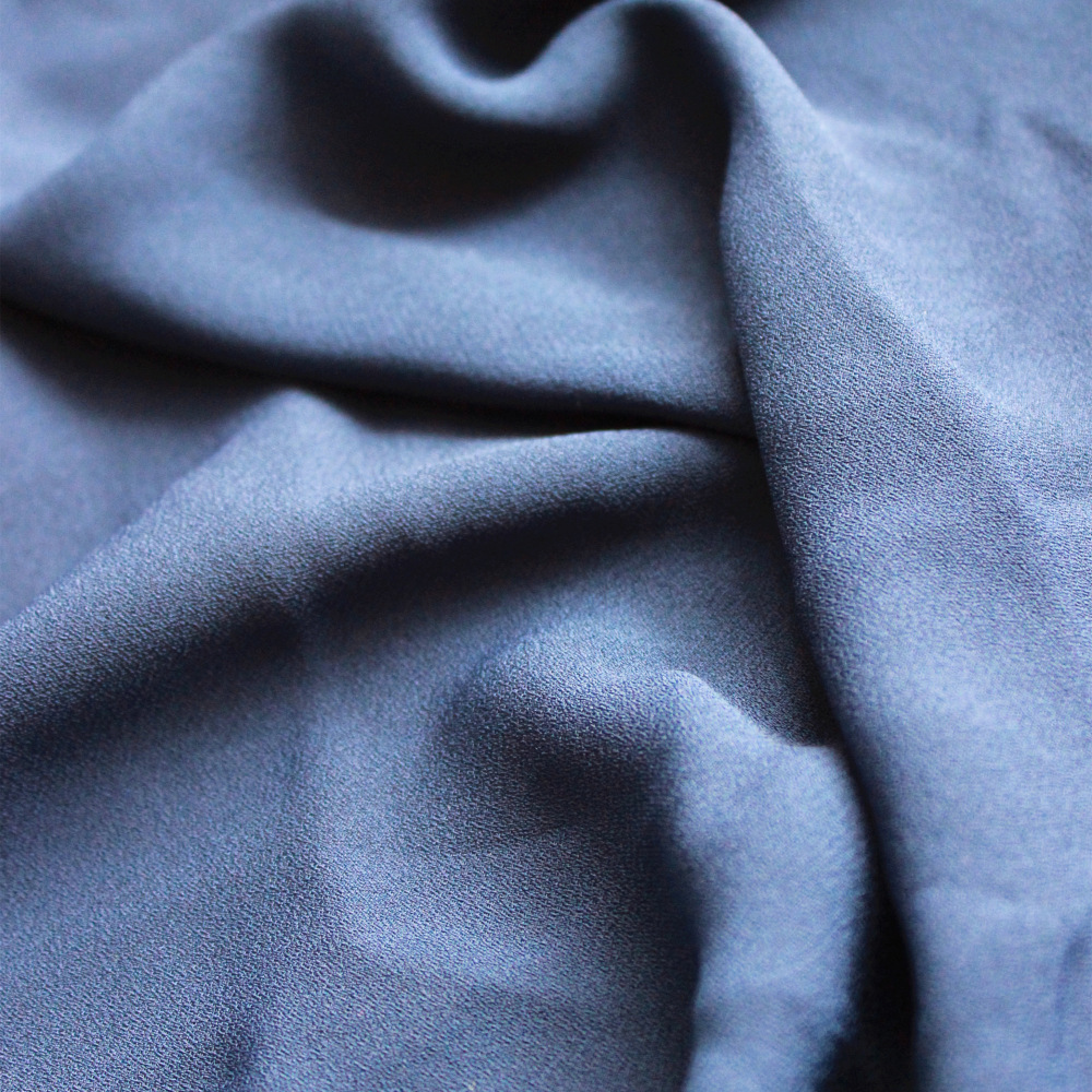 75d高捻乱麻雪纺仿真丝韩国麻雪纺时尚女装连衣裙不透垂感好