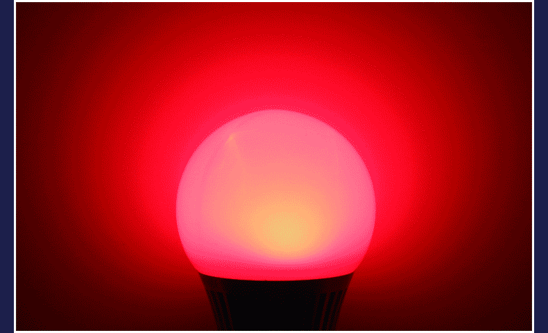 【图】led灯泡照明七彩遥控球泡灯_其他室内灯具_列表