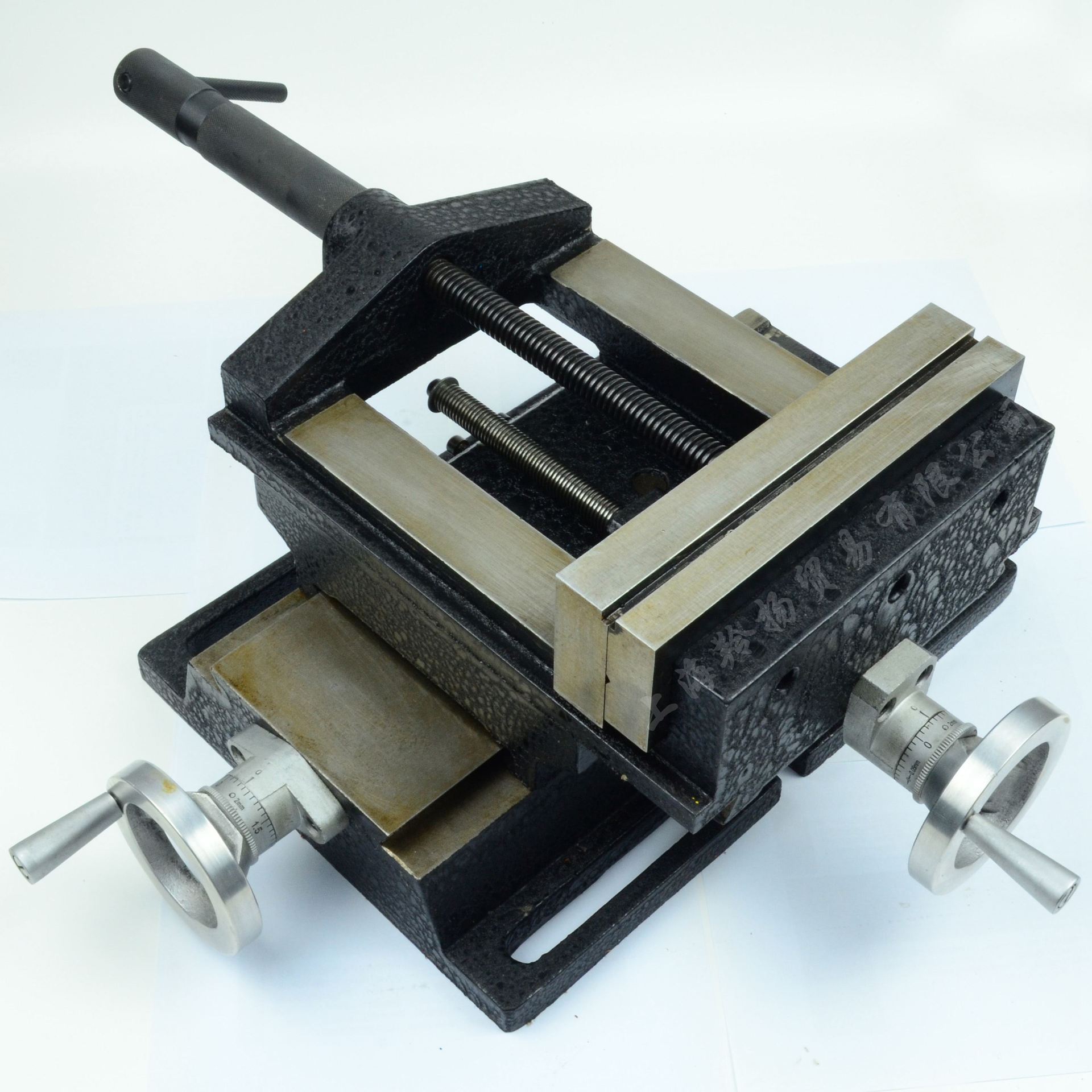 供应线切割的理想工具钳qkf-jm纵横两方向可移动的精密十字平口钳