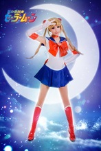 Sailor Moon欧美万圣节新款日本美少女战士cosplay动漫服装S-2XL