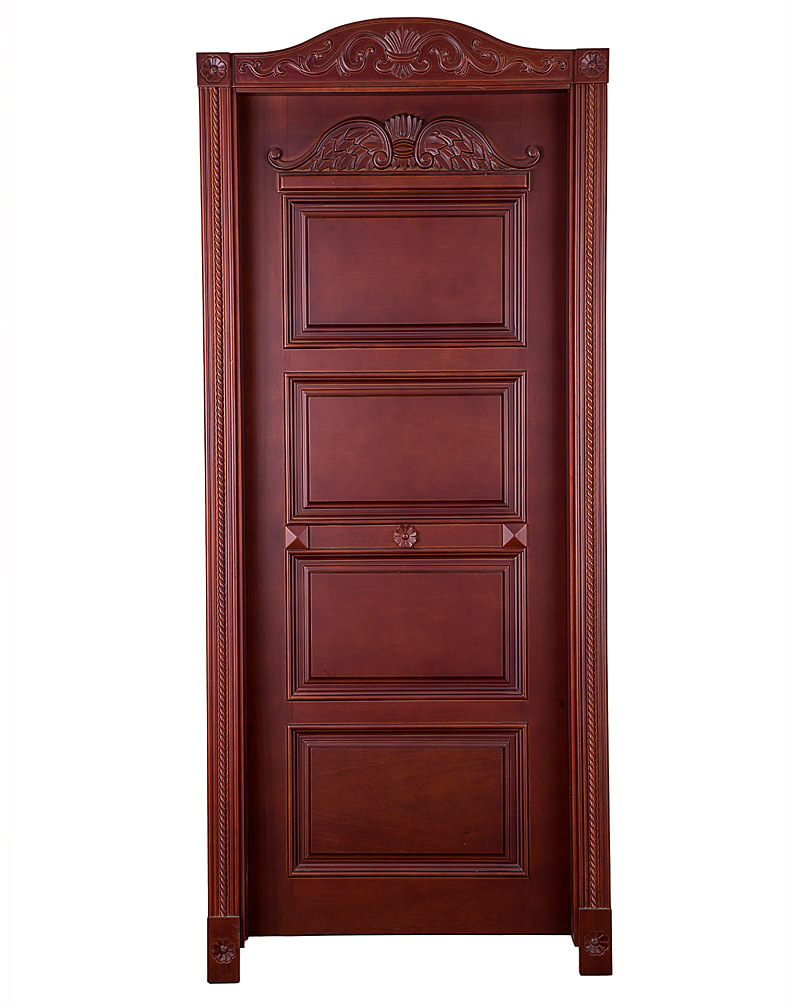 森木门 100%原木烤漆门 现代欧式套装