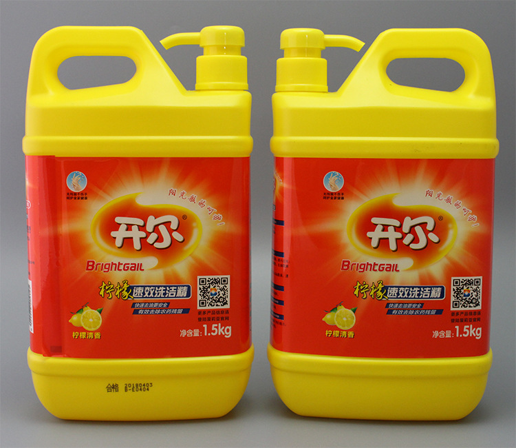 开尔速效洗洁精 柠檬清香 1.5kg