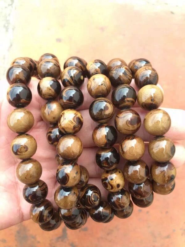 精品血柳颗颗精挑细选成品完美1.2*108佛珠手串黄纹海柳批发手串