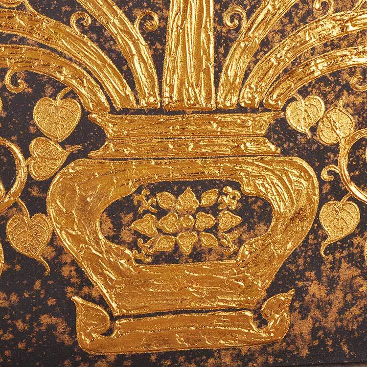 泰国高档电箱装饰画 金箔画 餐厅客厅现代装饰140165