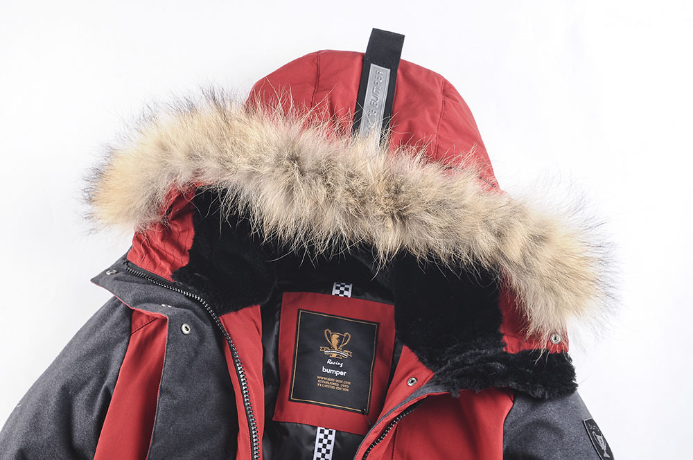 韩单hum貉子毛领防风防水_女式羽绒服_列表网