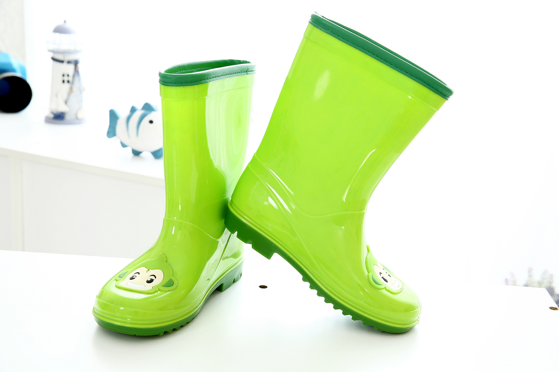 2015新款首发可爱萌物系列卡通动物儿童雨衣雨鞋中童学生雨披