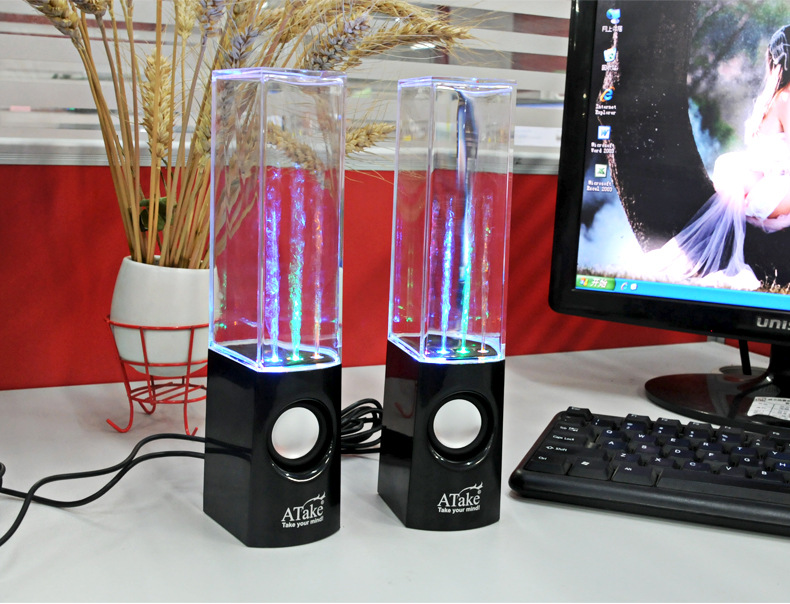 威立达 音乐喷泉音响 喷泉水舞音箱 电脑音箱 水舞音箱广场舞音响