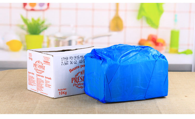 总统牌黄油10kg 可食用牛油烘焙原料