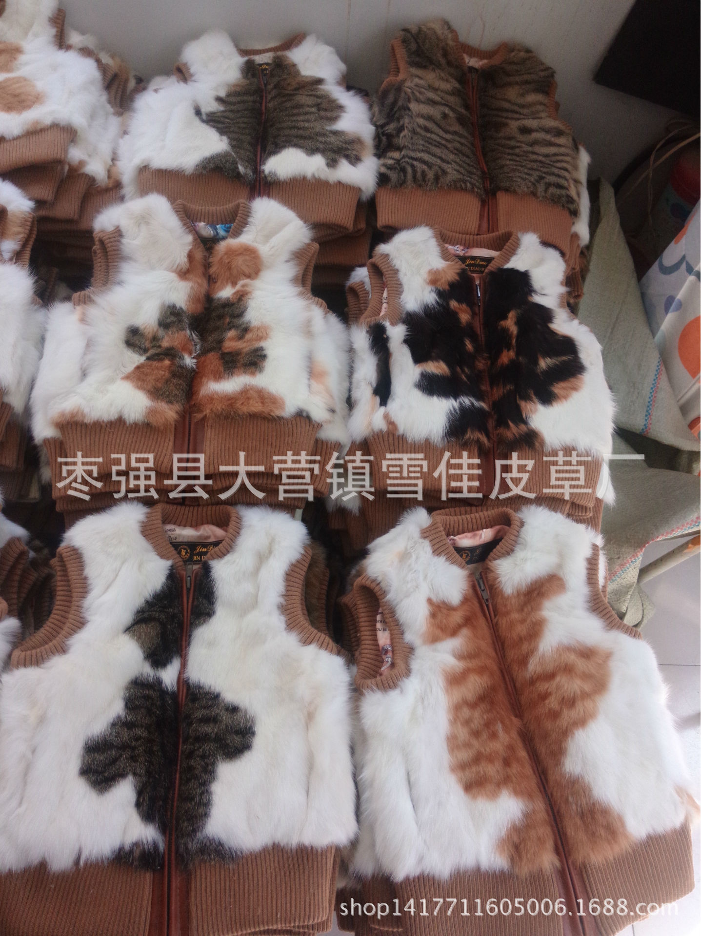 猫皮童装马甲 男女儿童皮草童装 猫皮皮草原料_童马甲,背心_列表网