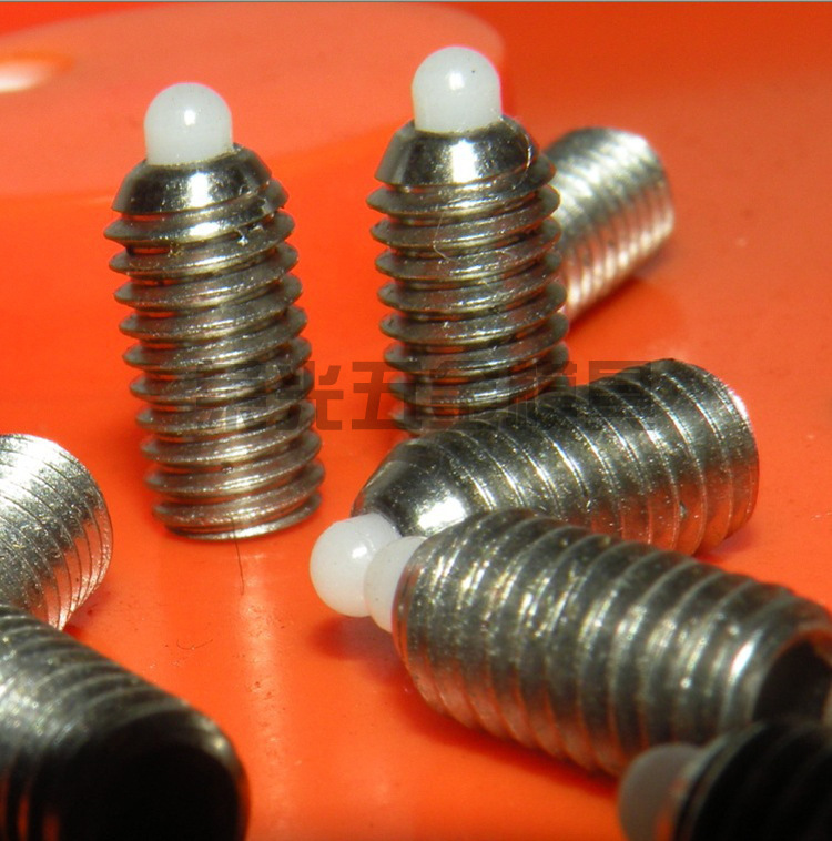 不锈钢柱头柱塞波珠螺丝 定位柱塞 定位配件弹簧柱塞