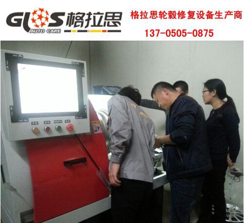 好用的全自动扫描轮毂拉丝机