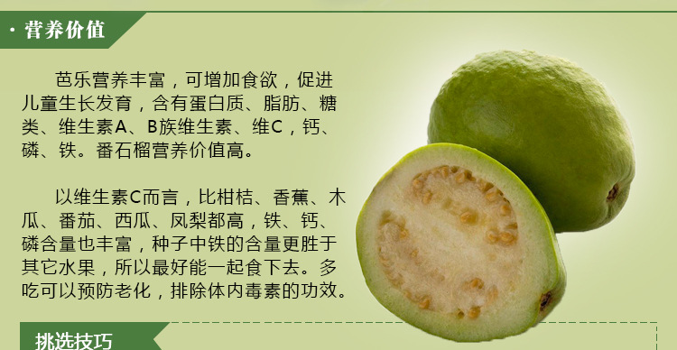 农家现货自种芭乐 珍珠芭乐 美味番石榴 新鲜低糖芭乐厂家批发 - 水果