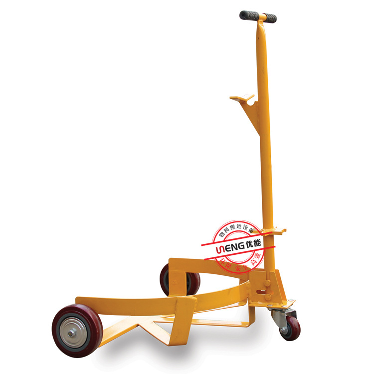 苏州油桶搬运车,手柄可作杠杆的低放型油桶搬运车