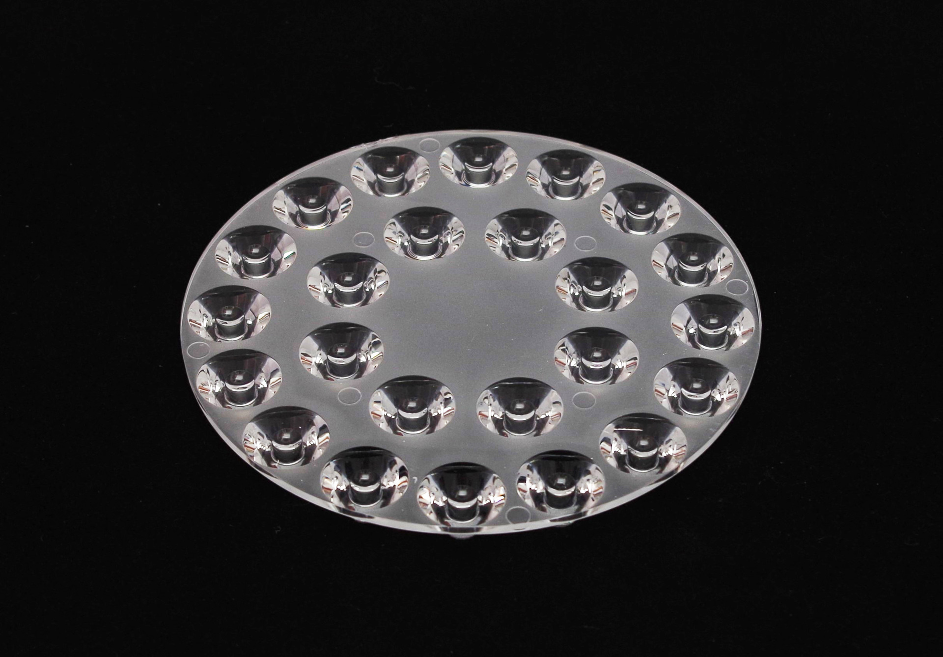 led光学透镜 直径130mm 24*1w 平面