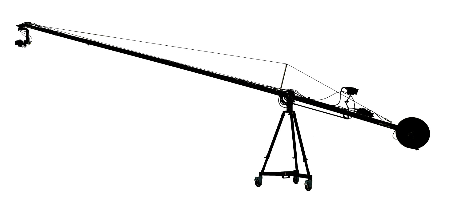 厂家直销 8米三角管碳纤维多功能电控摇臂 全碳纤维制品