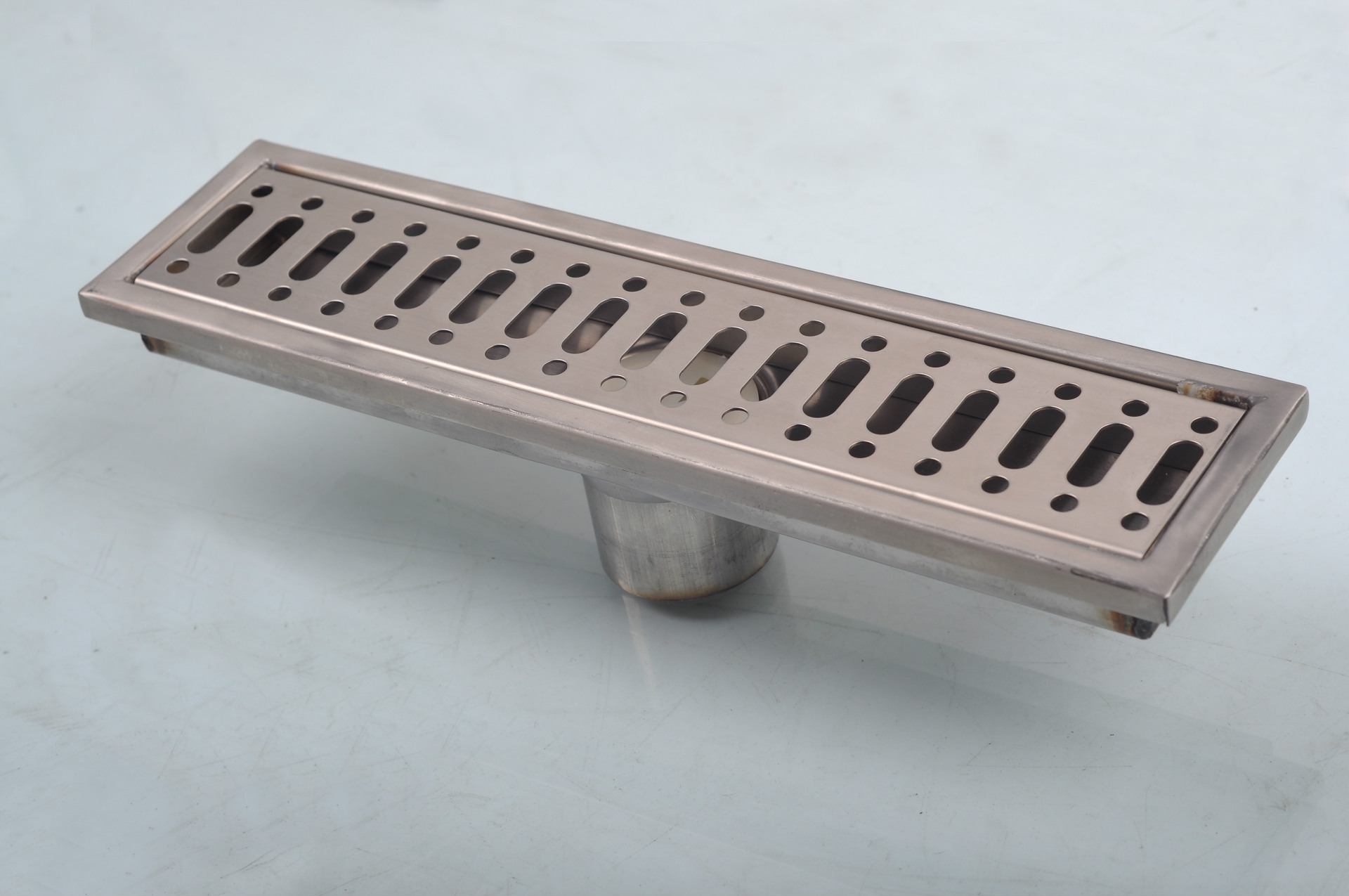 304不锈钢长条形长地漏 30厘米长地漏 公共浴室户外排水器