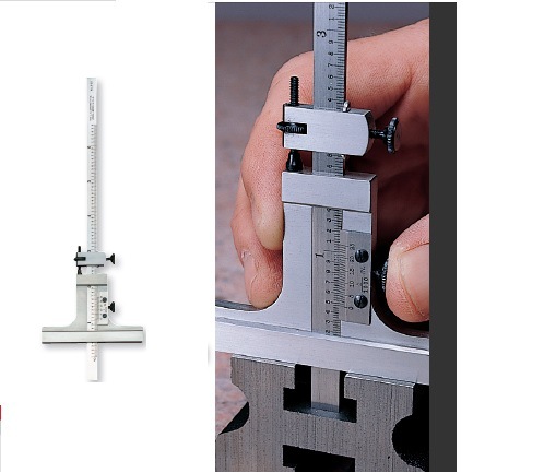 美国 施泰力 starrett 448mez-6 448mez-12 游标深度尺 深度规