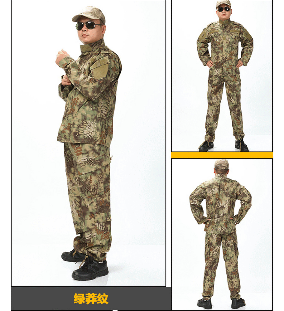 户外作训服新款军迷服野战作战运动服套装外军耐磨透气多色可选