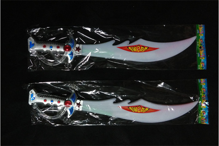 儿童发光玩具闪光音乐玩具刀七彩发光刀发光玩具激光剑儿童小玩具