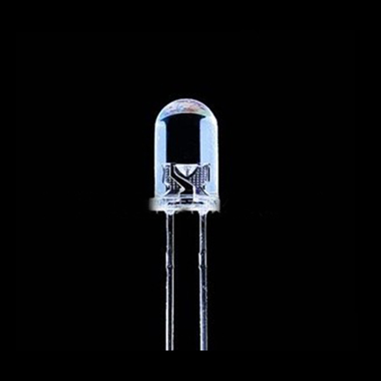 现货供应晶元芯片5mm圆头黄灯 交通信号灯led灯珠黄色质保两年