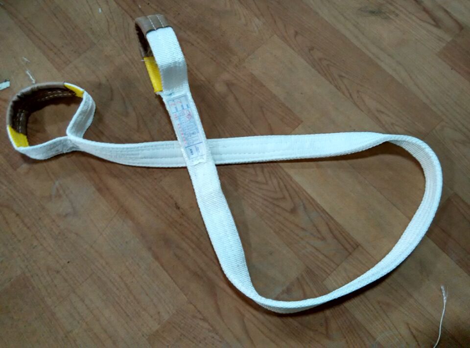 吊索具供应 白色吊装带 酸洗吊带 起重吊带2t*2m 吊装带定制