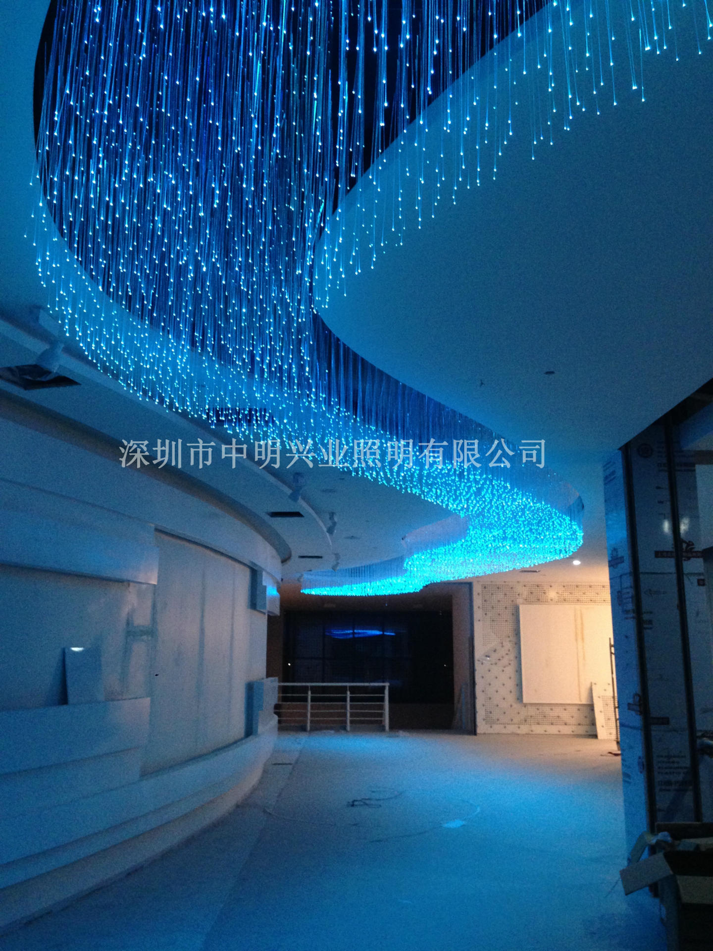 5mm光纤灯led 星光光纤吊灯 塑料光纤