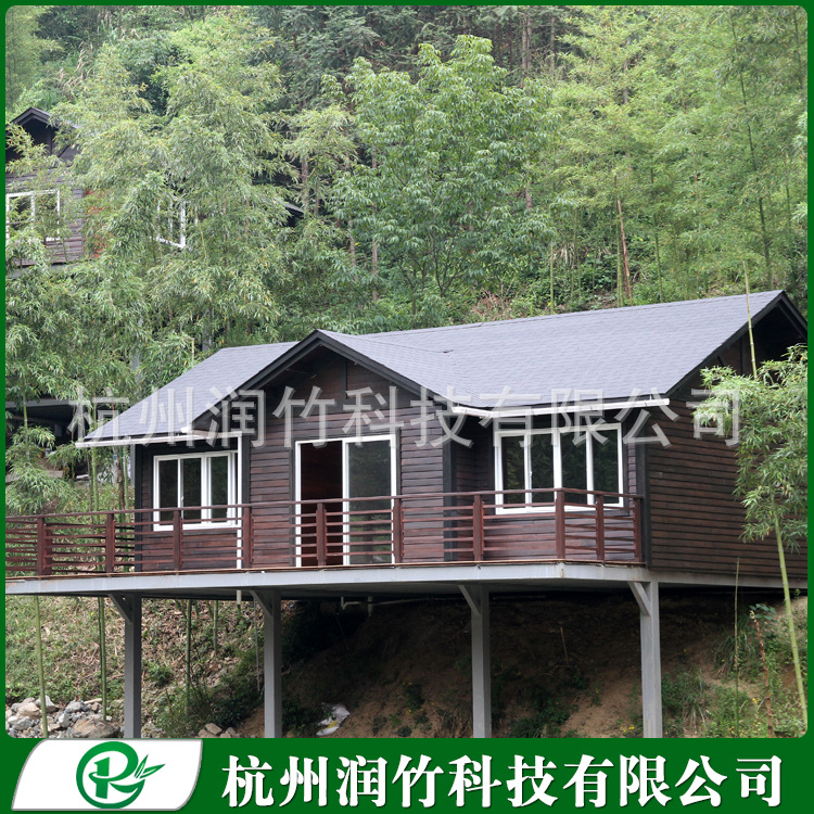 生产供应 农家乐休闲竹屋 优质竹房子竹楼 竹建筑 竹房子