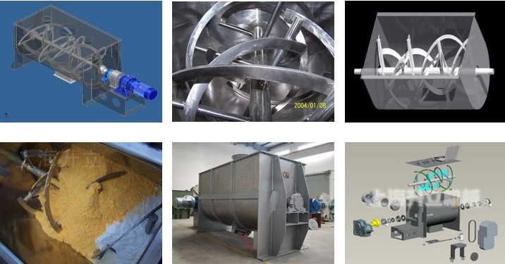 供应wldh系列混料机 二灰沙砾混料机 卧式双螺带混合机