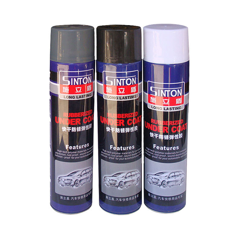 汽车底盘装甲胶施立盾自喷隔音护甲大颗粒 防腐地盘手喷黑白灰3色
